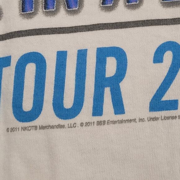Backstreet-Boys Shirt XS/S 17x25 New-Kids-On-the-Block Tour - Picture 3 of 15